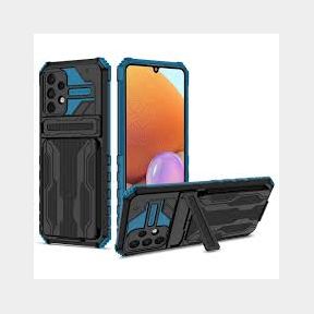 JGKB Shockproof Cardholder Kickstand Case For Samsung A32 5G - Black - Bar 9901070918800-51748/8761