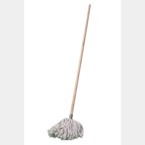 Academy Brushware String Spaghetti Mop With Wooden Handle | STICK BROKEN