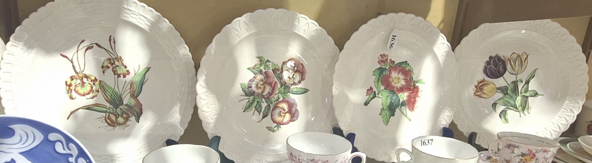 SPODE BOTANICAL DESIGN PLATES