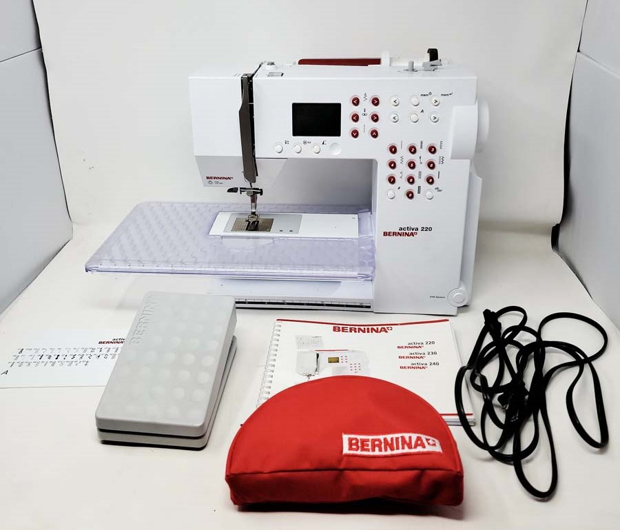 Bernina Activa 220 Computerized Sewing Machine | Armstrong Family