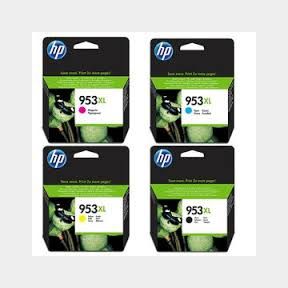 HP 953XL PRINTER INK BUndle -51744/595 B-990095477719 B3 (S2)