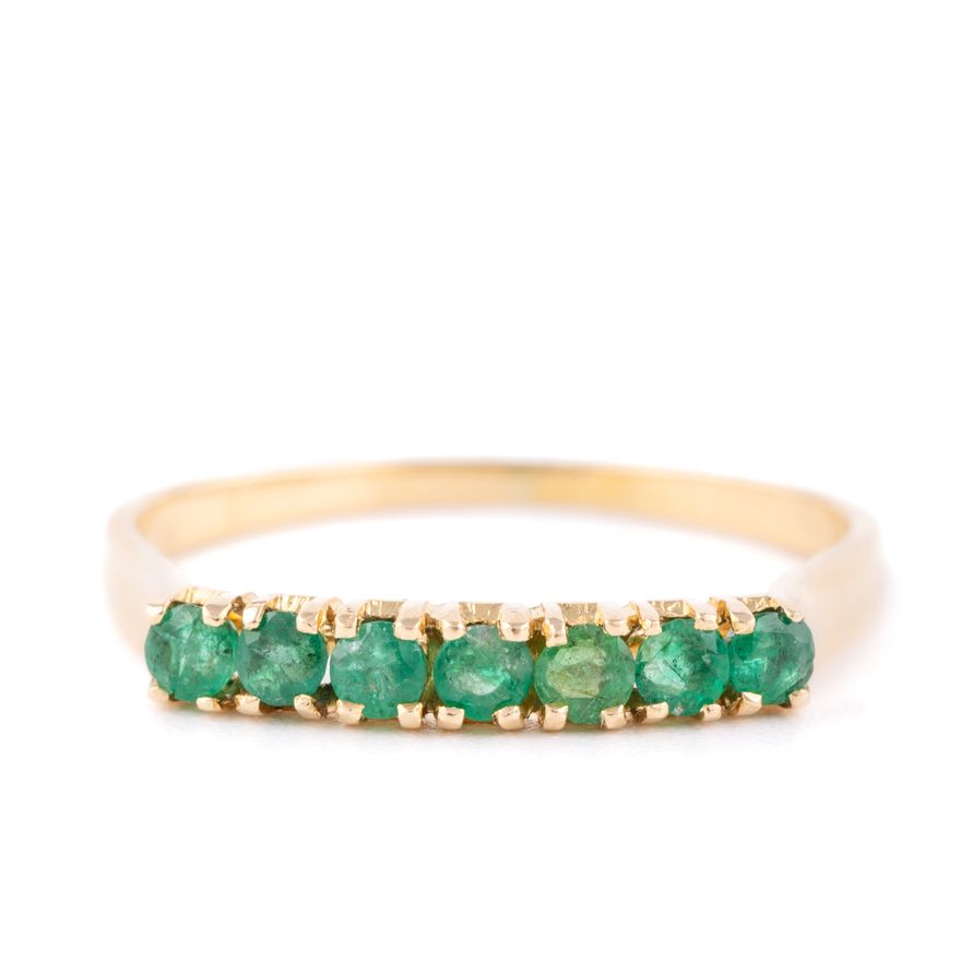 Emerald 14ct Gold Ring