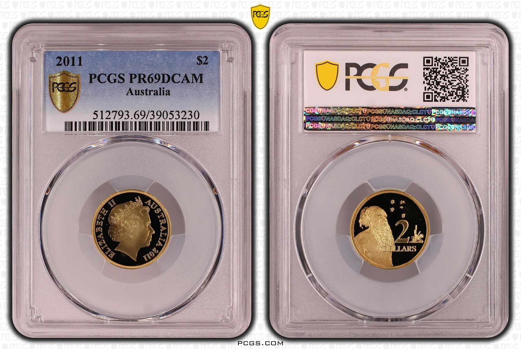 2011 Australia Two Dollar, $2 PCGS - PR69DCAM -230