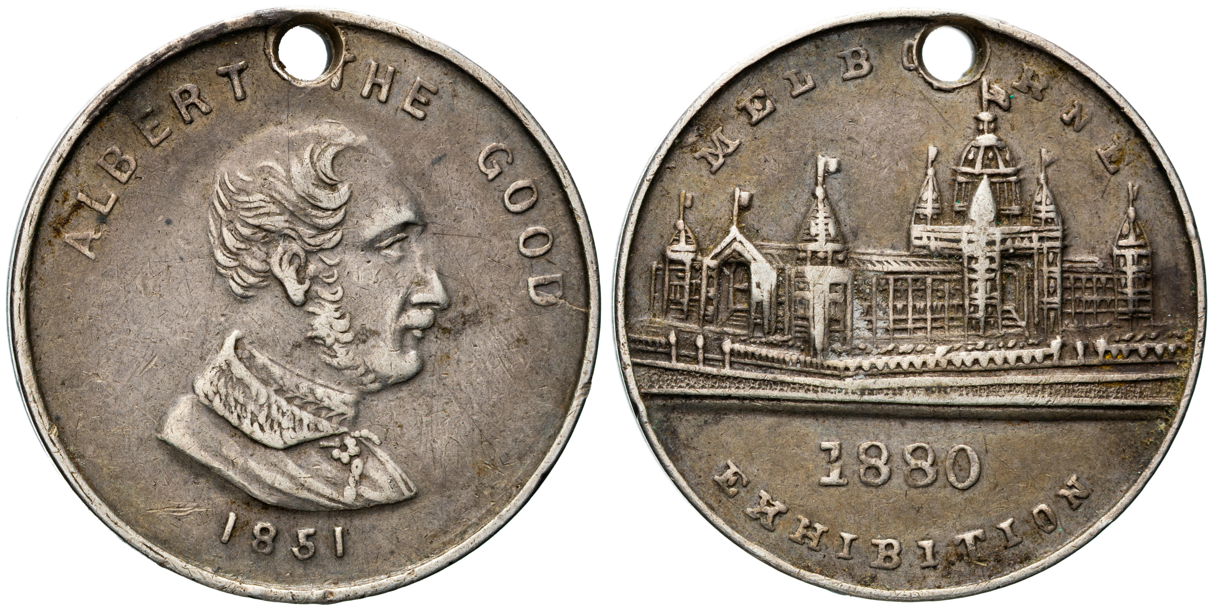 Albert The Good - Melbourne Exhibition, 1851 - 1880, VG