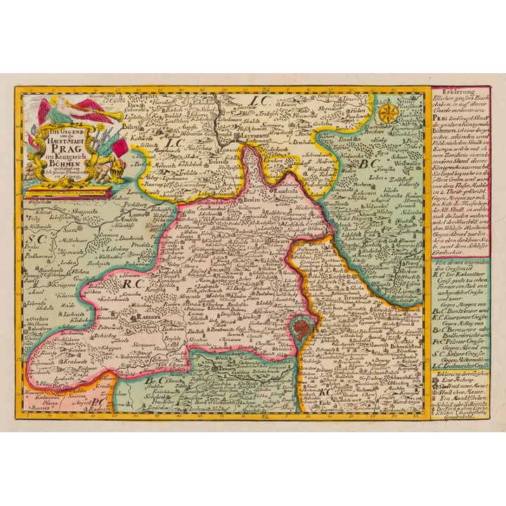 Die gegend un die Hauptstadt Prag…