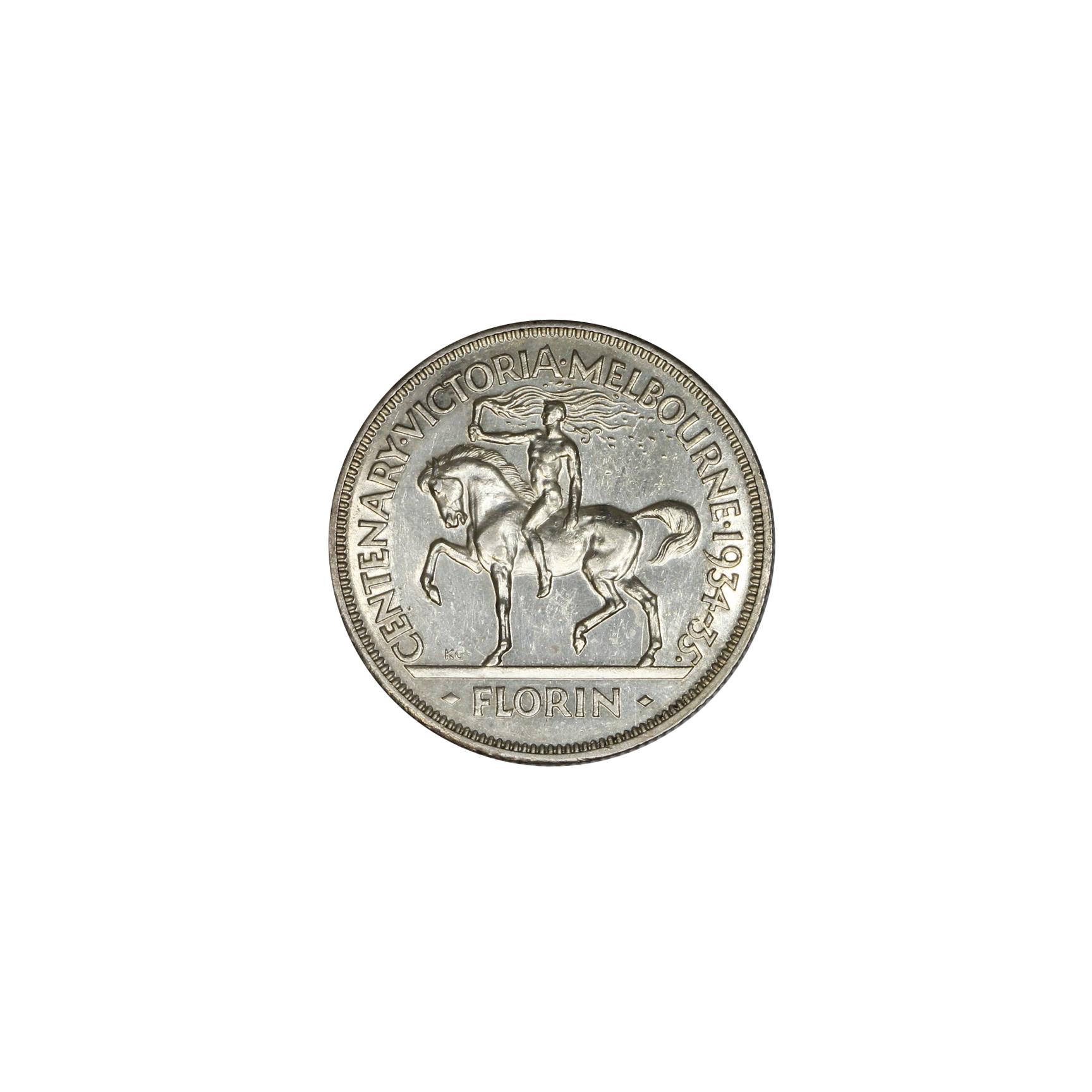 1072. · George V, Florin, 1934/35, gEF