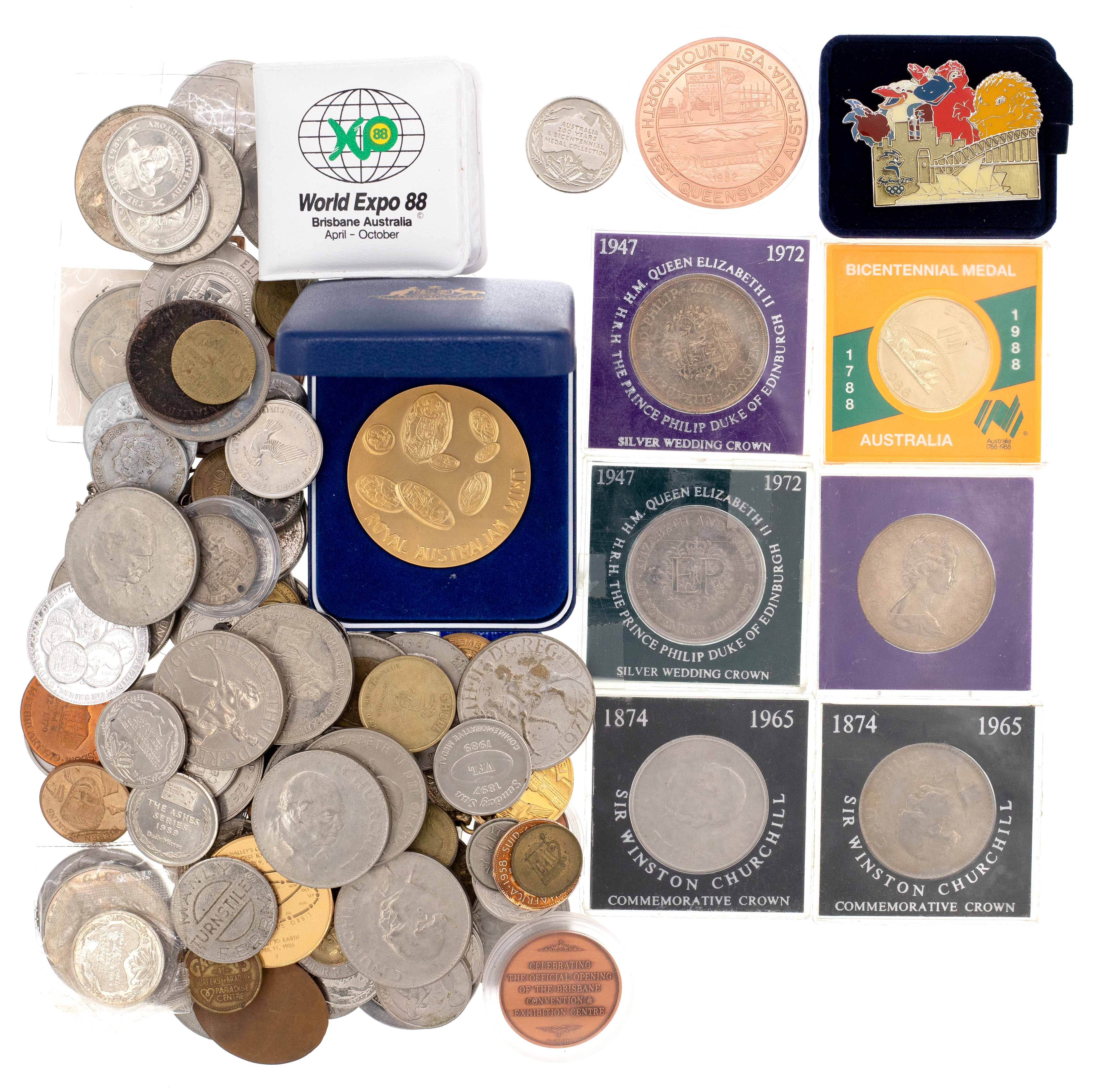 World Medals, Group, 1950 - 1999, VG - CHU