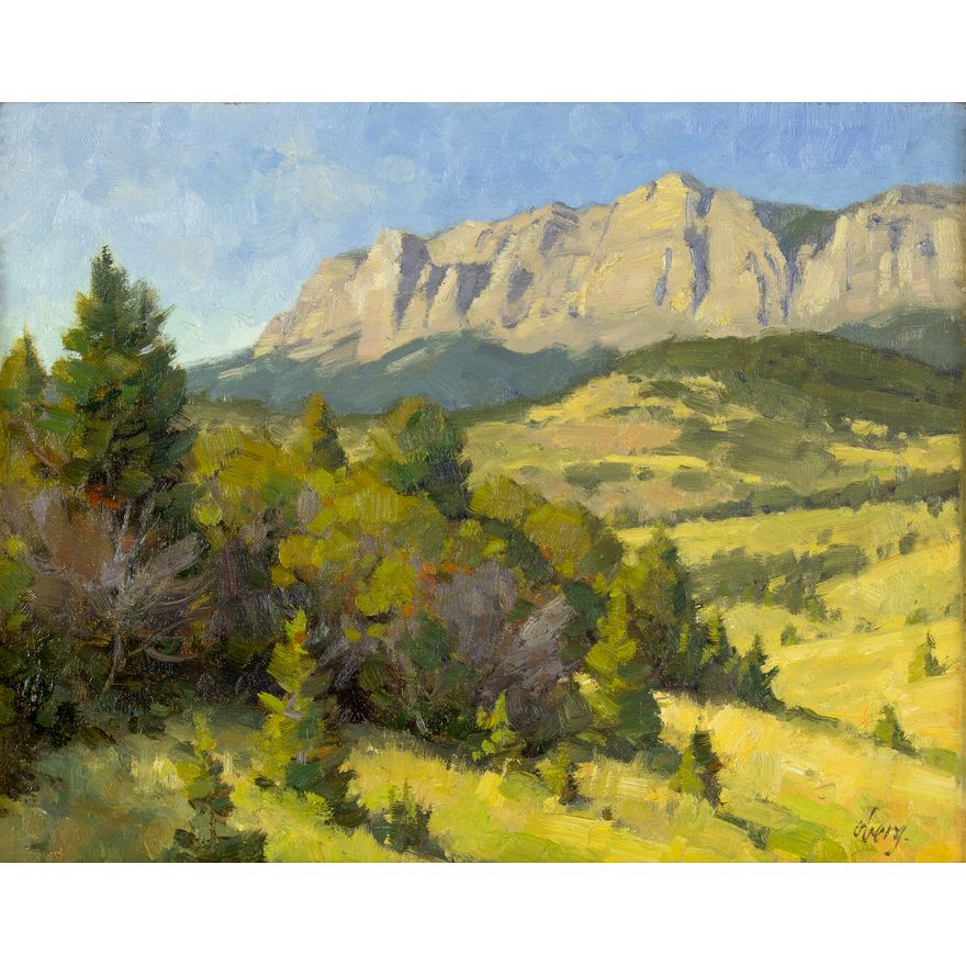 Ralph Oberg (1950- ): Rocky Mountain Front, 2000