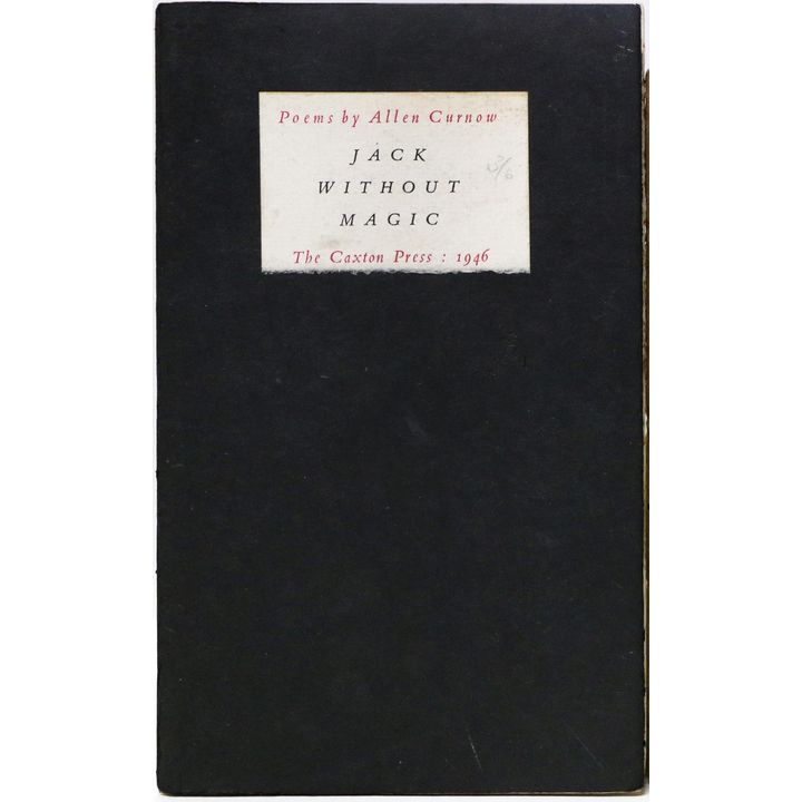CURNOW, ALLEN, Jack Without Magic: Poems