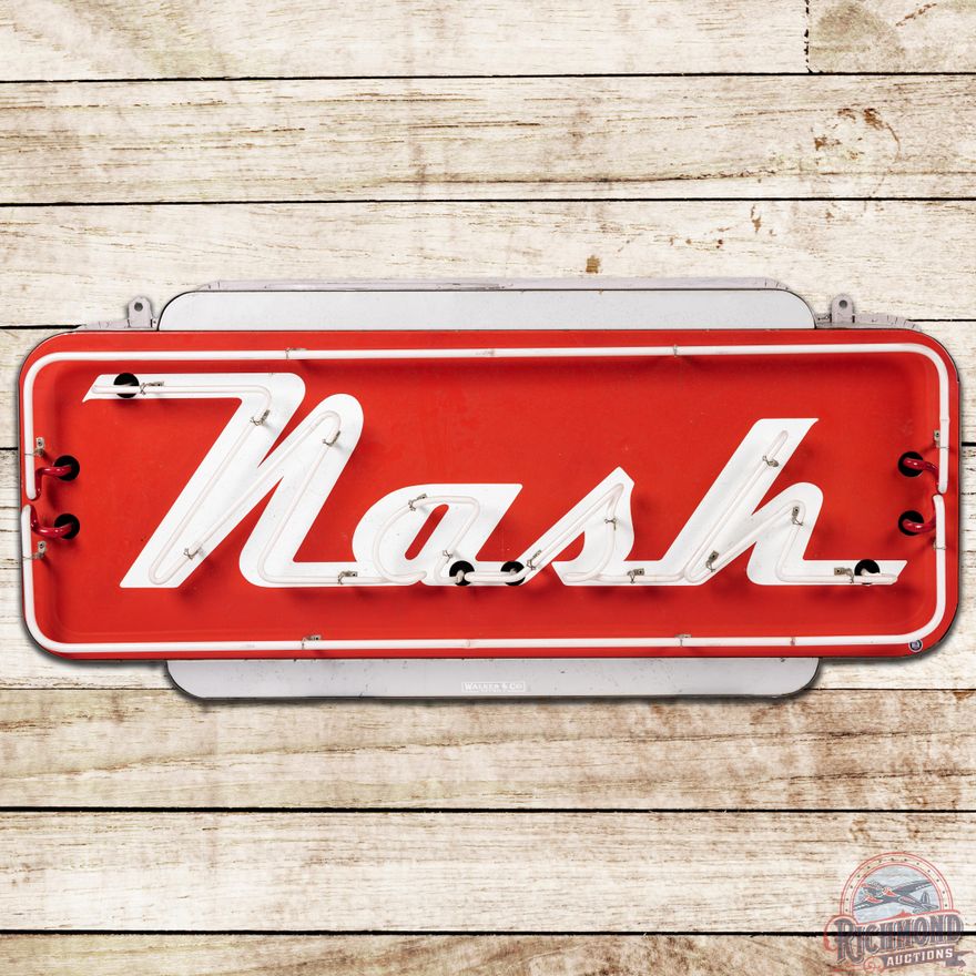 5' Nash SSP Die Cut Neon Sign - 9.5