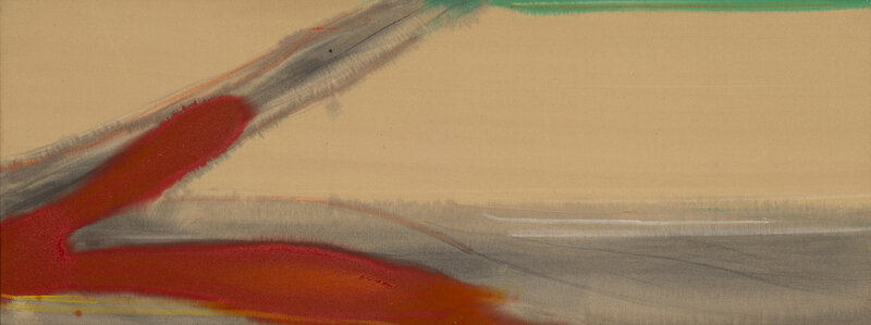 Larry Zox
(American, 1937 - 2006)
Red Arc, 1981