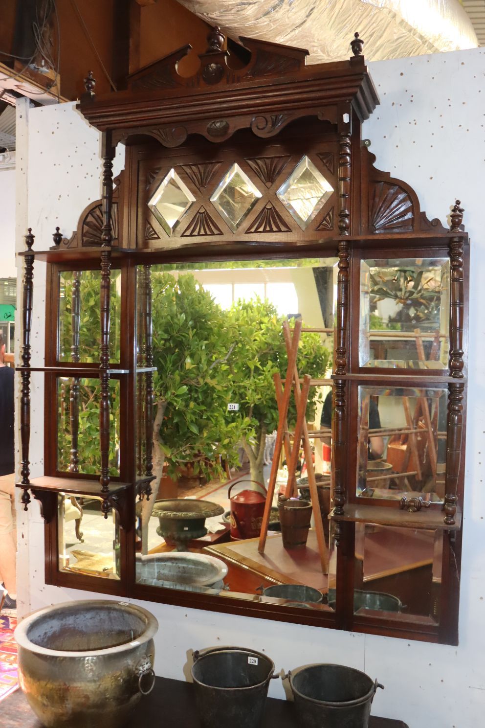 OVERMANTLE MIRROR Small and Whitfield