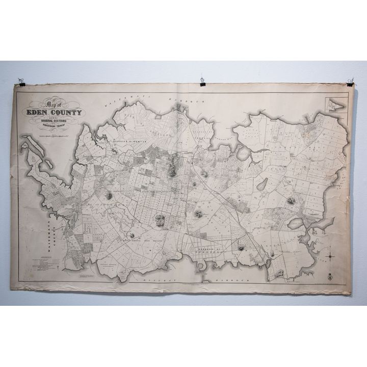 DEVERELL, W. - Map of Eden County