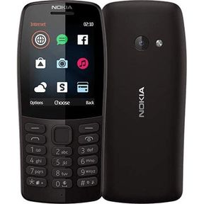 Nokia 210 Dual Sim Black Games and apps Entertainment Design and battery