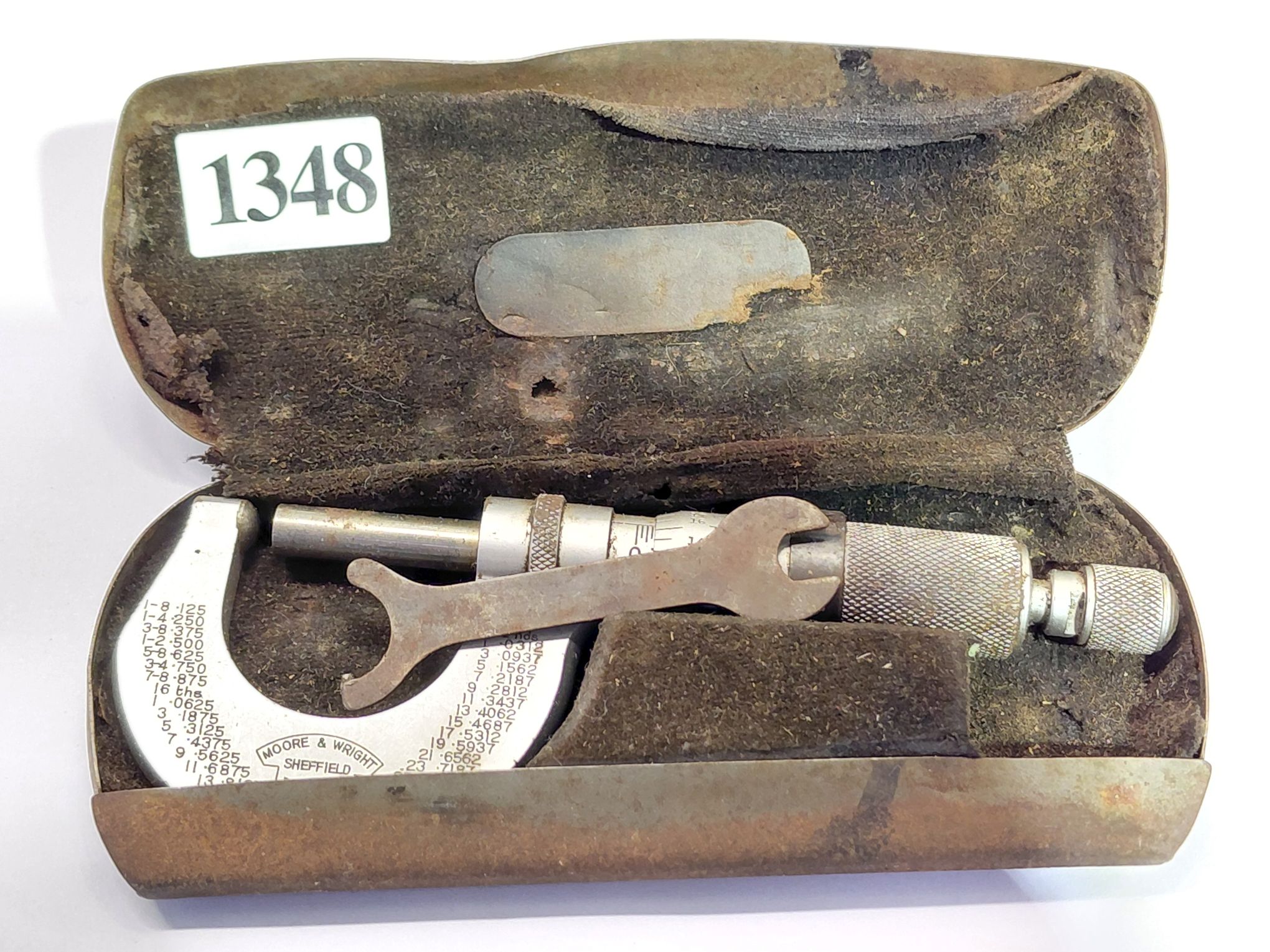 Micrometer In Tin Case