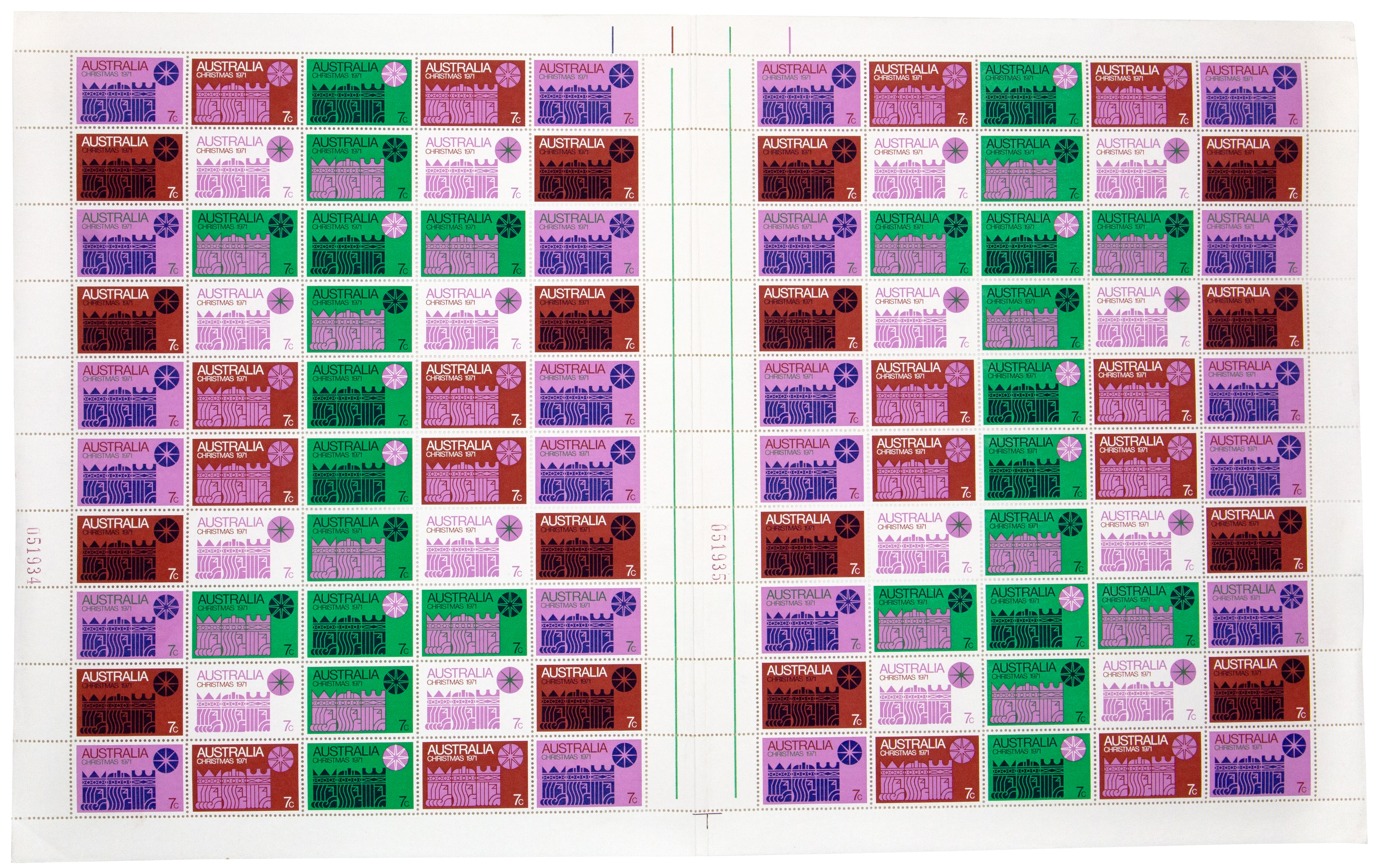 Seven Cents, Christmas, 1971, Good