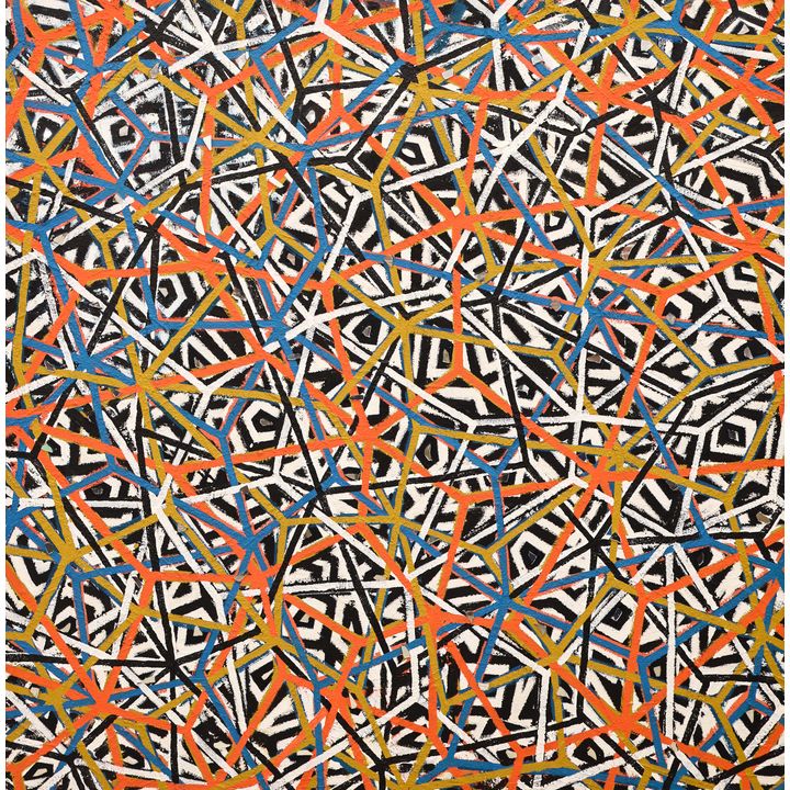 Michael Knutson ''Oaxaca Wall'' 1991 Large Oil
