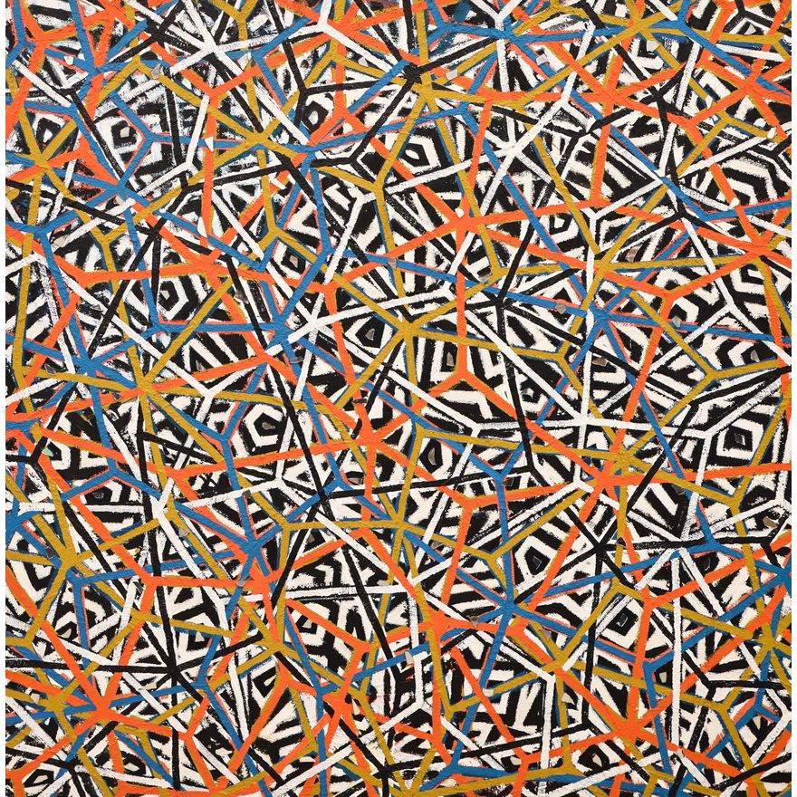 Michael Knutson ''Oaxaca Wall'' 1991 Large Oil