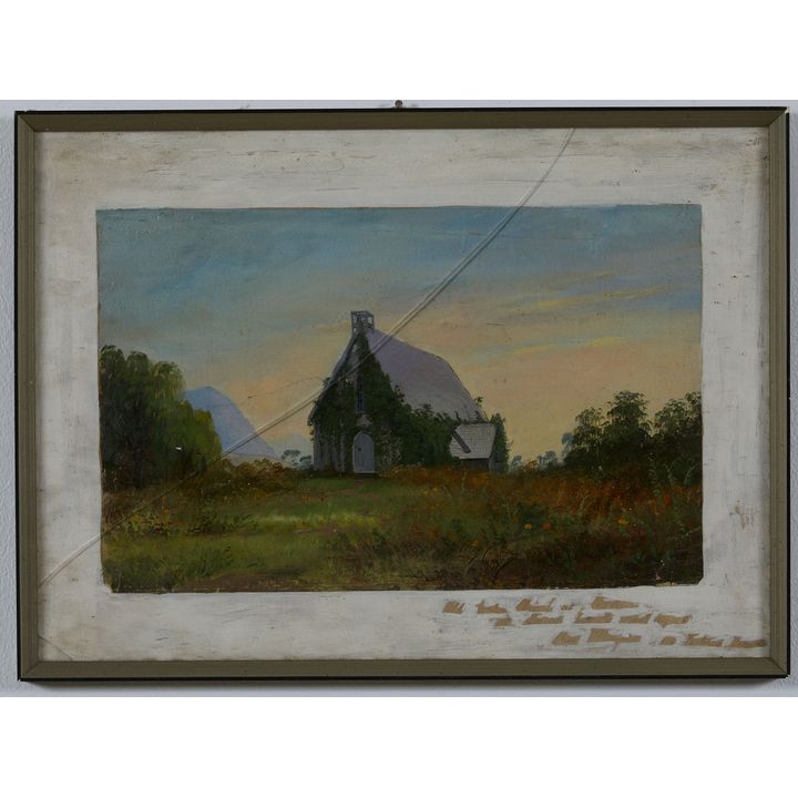 CHARLES BLOMFIELD - Zion Mission Church at Te Wairoa