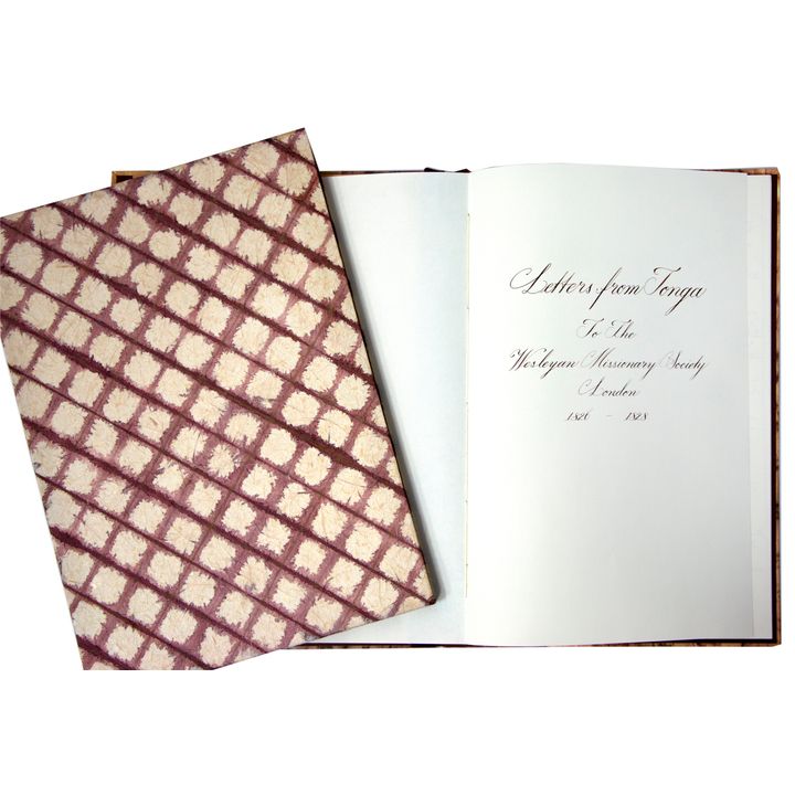 STEINER, ELIZABETH, Letters from Tonga