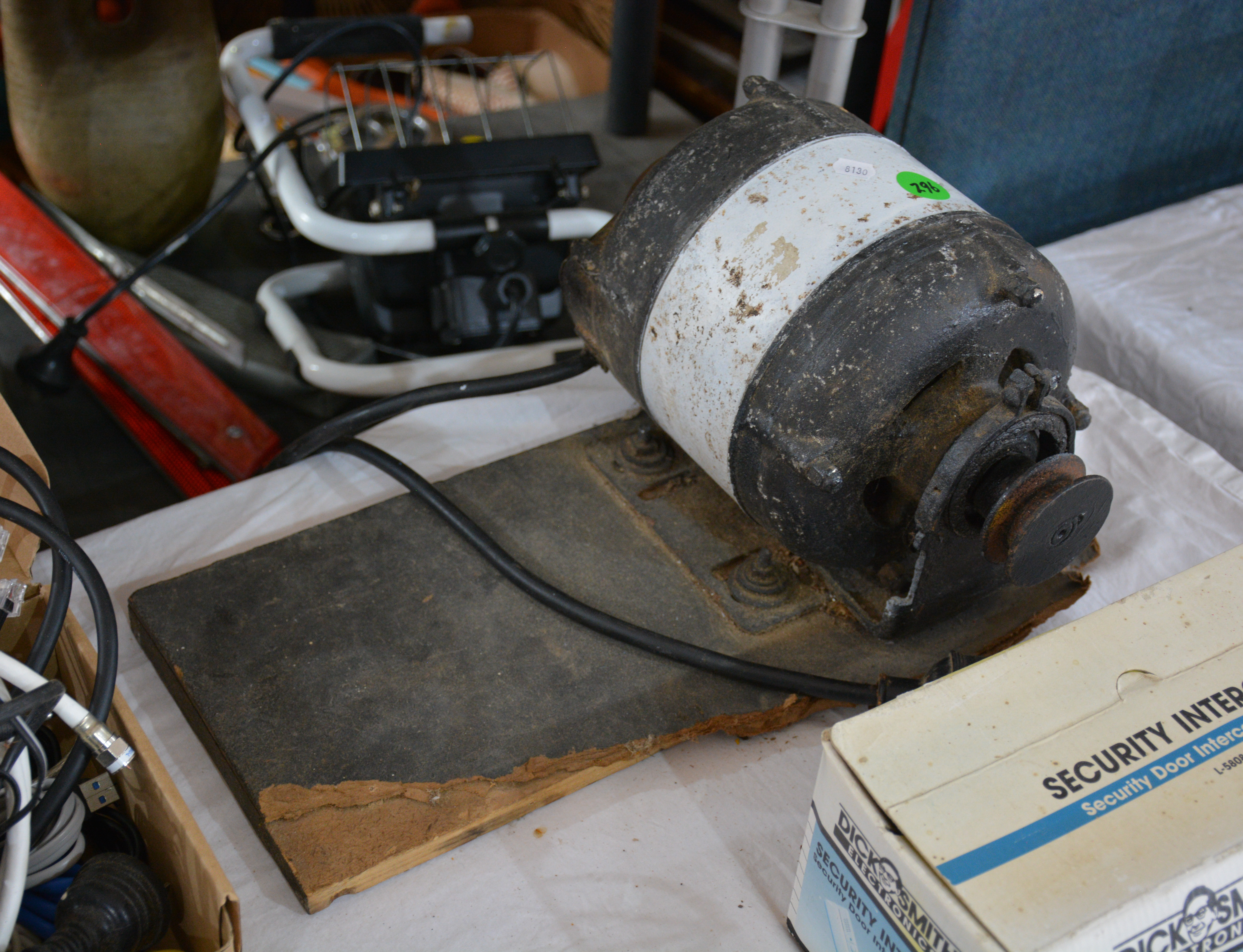 Wood-Mounted Motor — sold at auction in New Zealand for $10