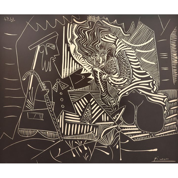 Pablo Picasso 'Luncheon on the Grass'