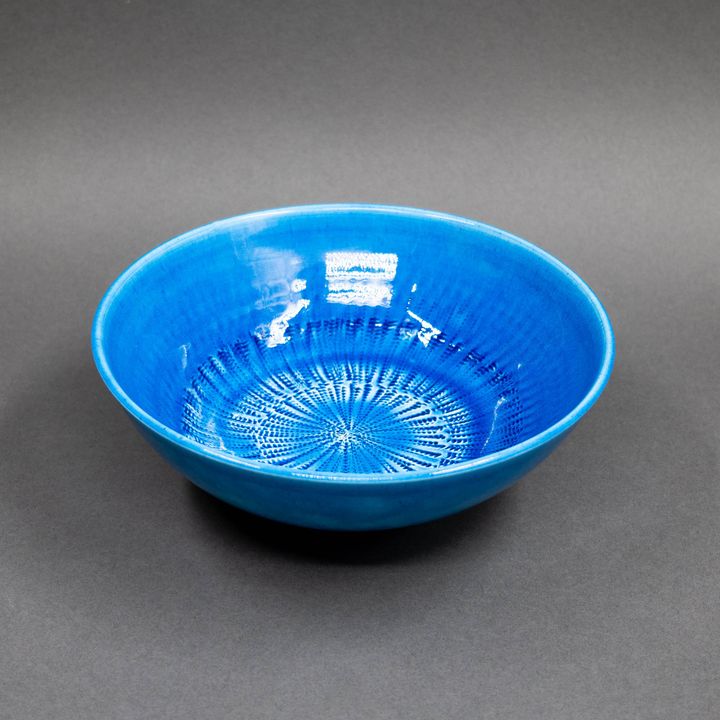 Len Castle - Alkaline blue bowl