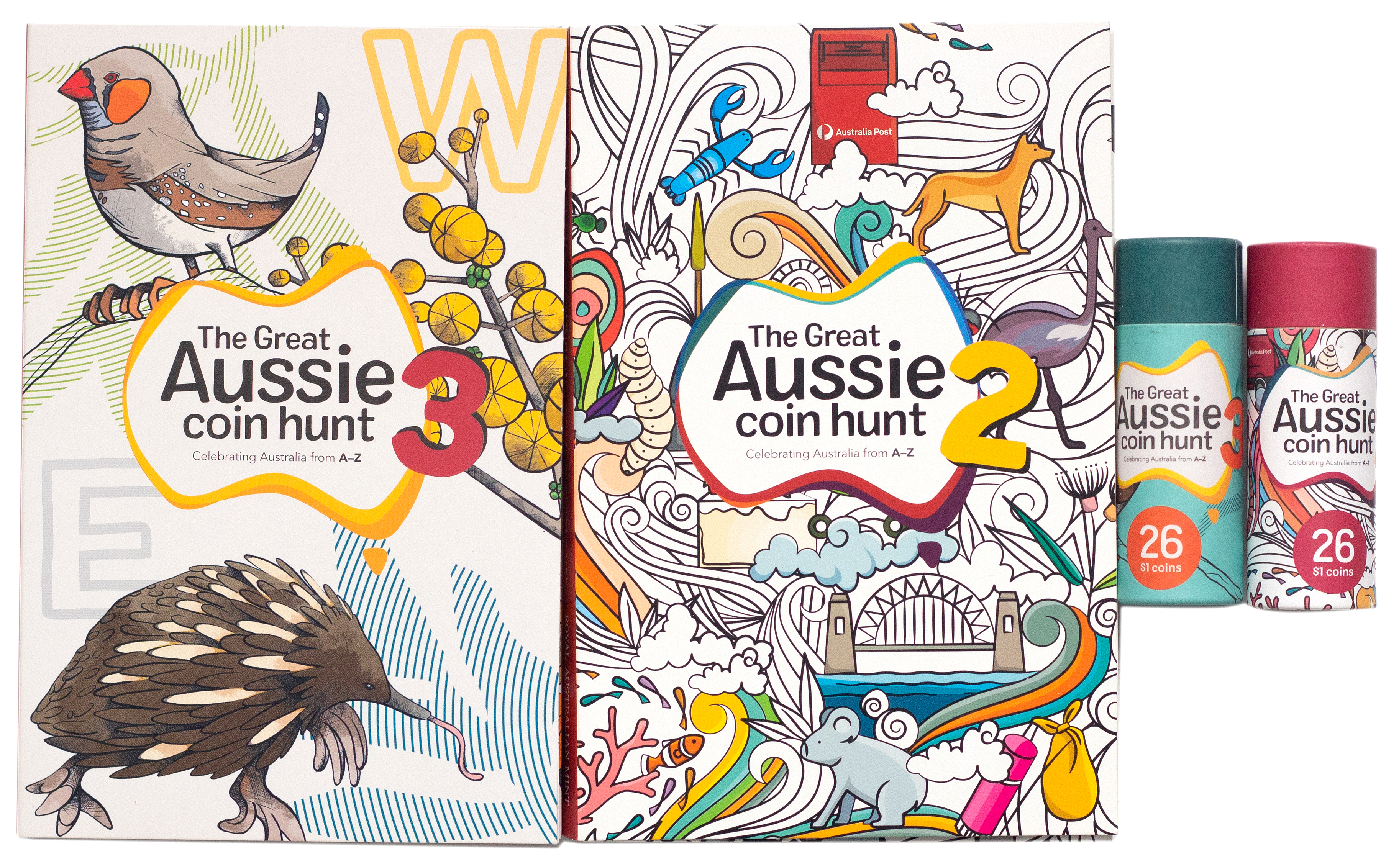 Elizabeth II, The Great Aussie Coin Hunt, One Dollar, 2021 - 2022, UNC
