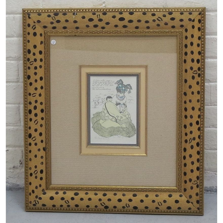 BARBARA TYRRELL - MIXED MEDIA - XHOSA MOTHER