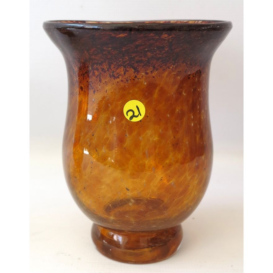 MONART GLASS VASE,