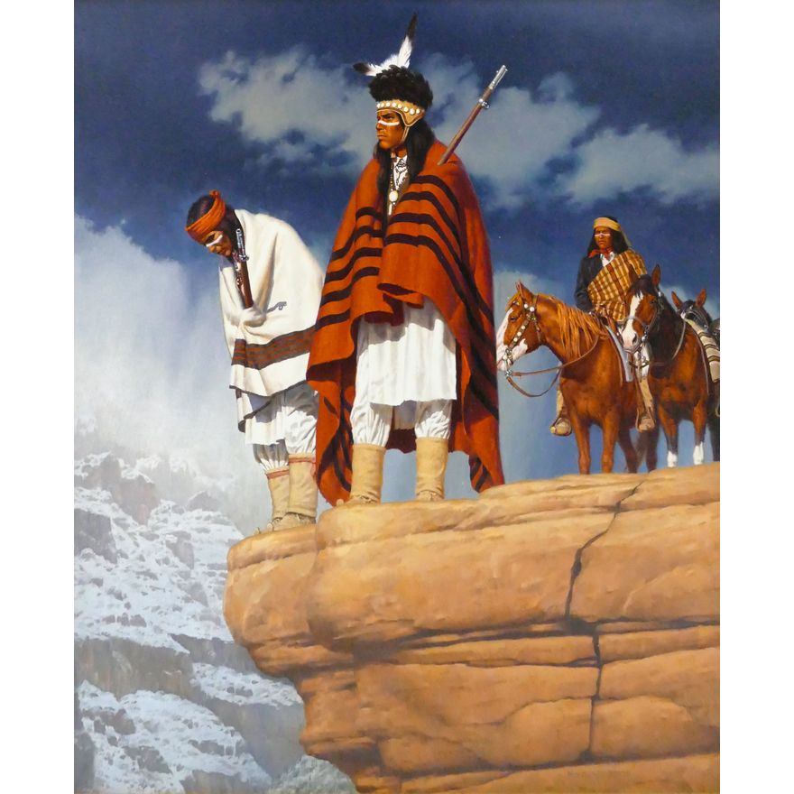 David Nordahl ''Overlook'' (Indians) 2008 Oil