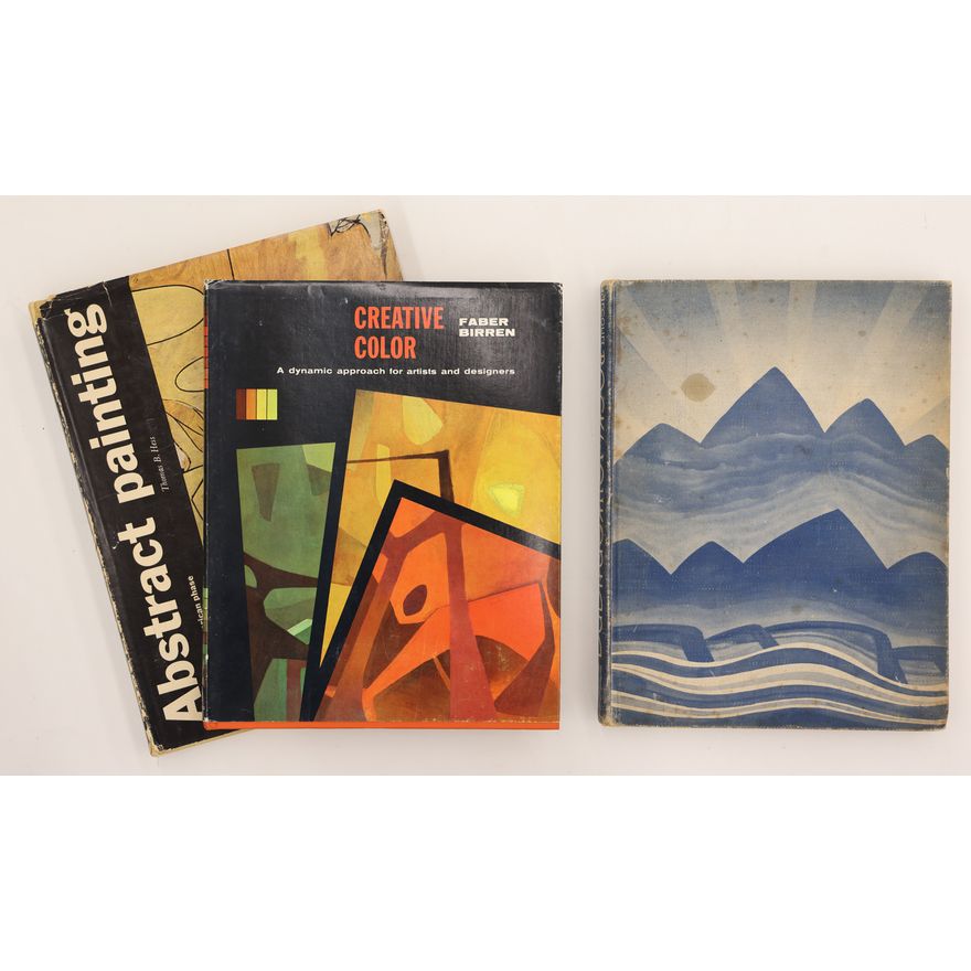 3pc Old Rockwell Kent and Art Books