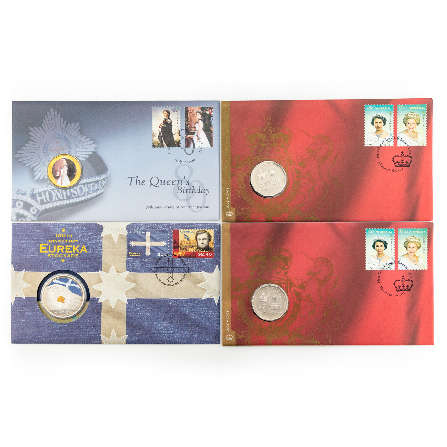 Elizabeth II, Australia Post, Accumulation, 2002 - 2006, UNC