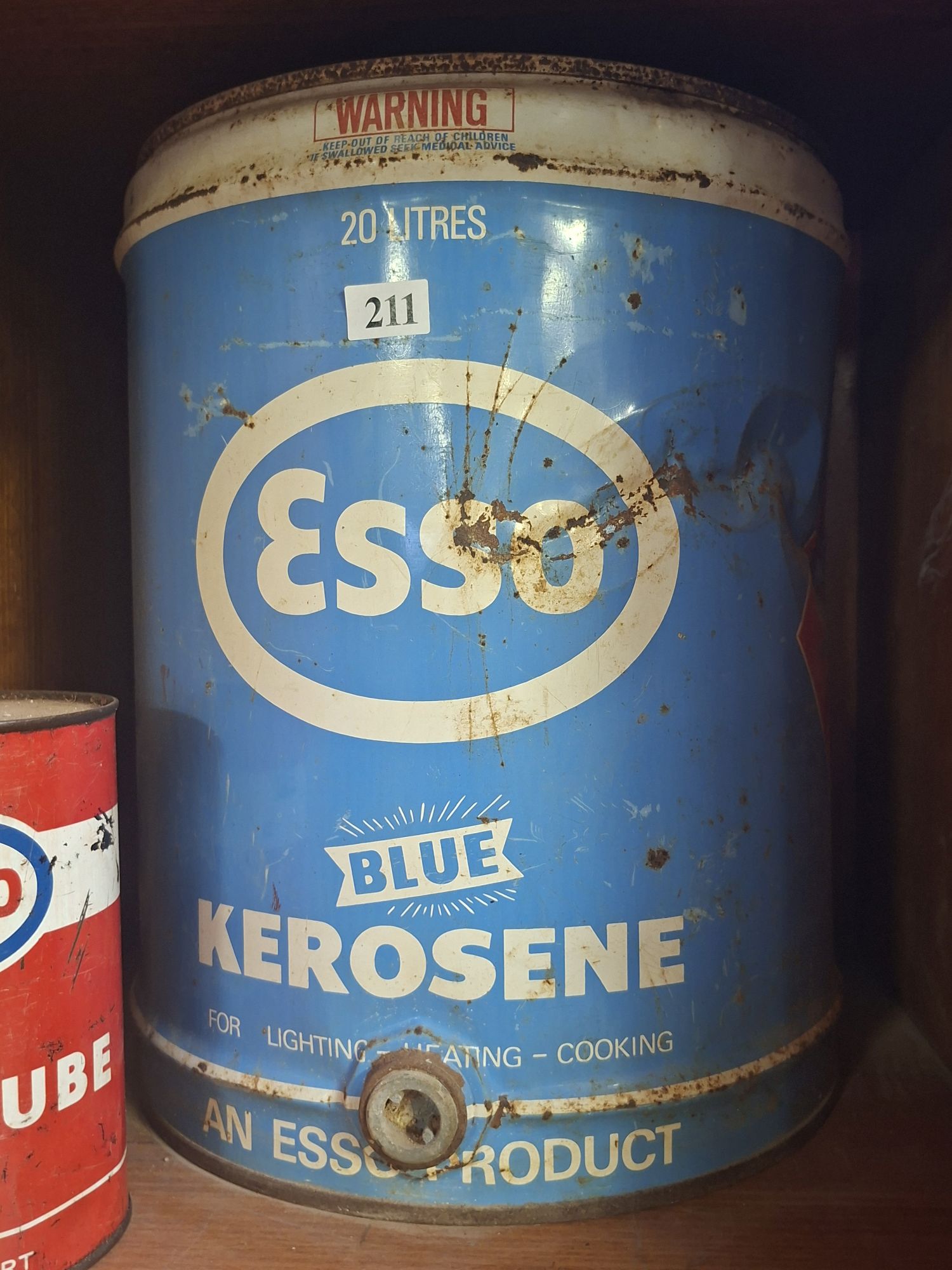 Esso Kerosene Drum