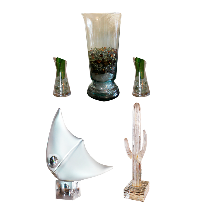 CENTROS DE MESA DE CRISTAL