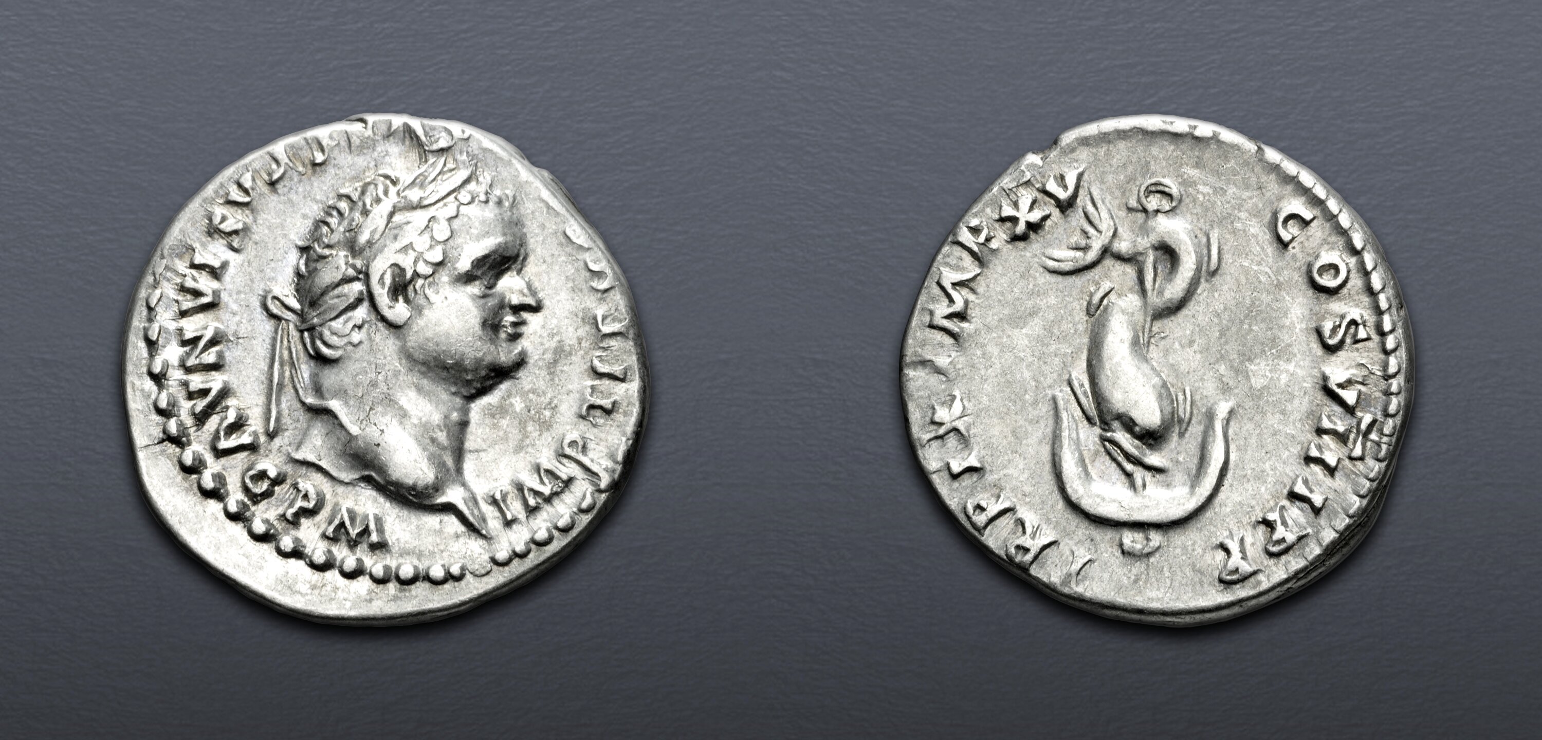 Titus. AD 79-81. AR Denarius (18mm, 3.47 g, 12h). Rome mint. Struck 1 ...