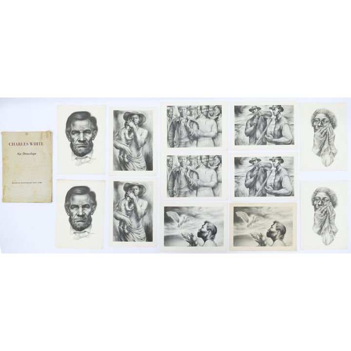 Portfolio Charles White ''Six Drawings''