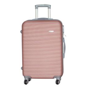 Blue Star 1 Piece Hard Outer Shell Luggage 28 Rose Gold |