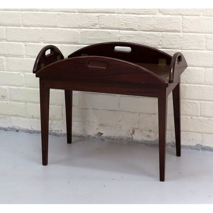 BUTLERS TRAY ON STAND