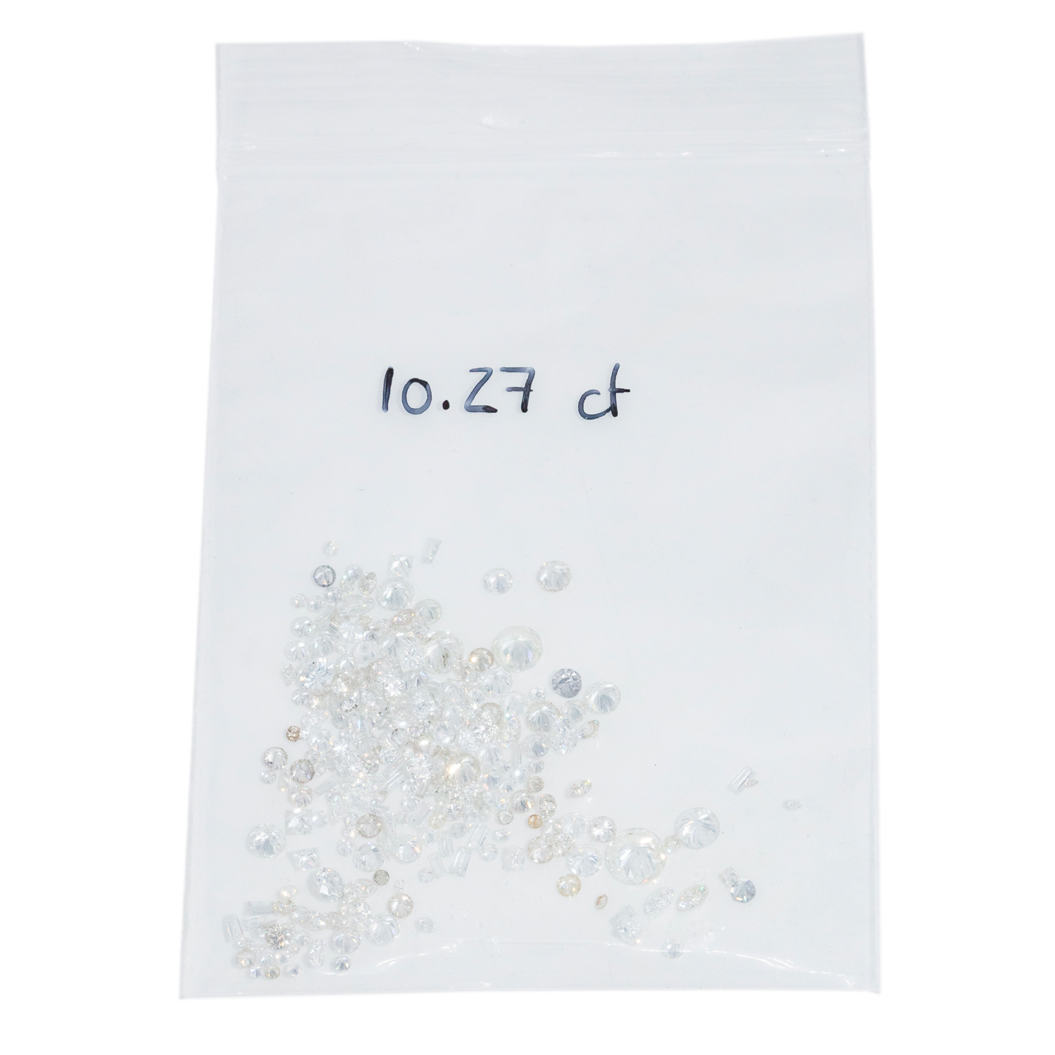 10 Carats Mixed Melee Diamond Parcel