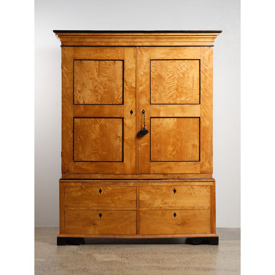 Biedermeier 'Linenpress or “Secrétaire”'