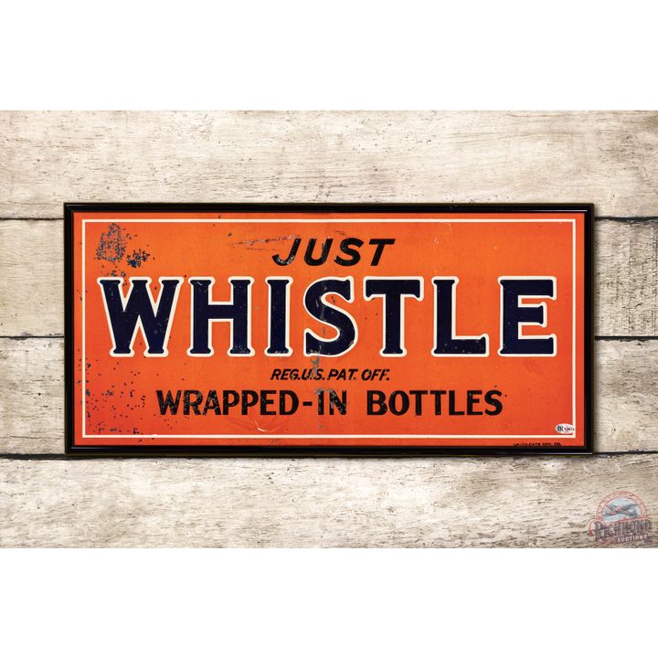 Just Whistle Wrapped-In Bottles Metal Sign TAC 6.75