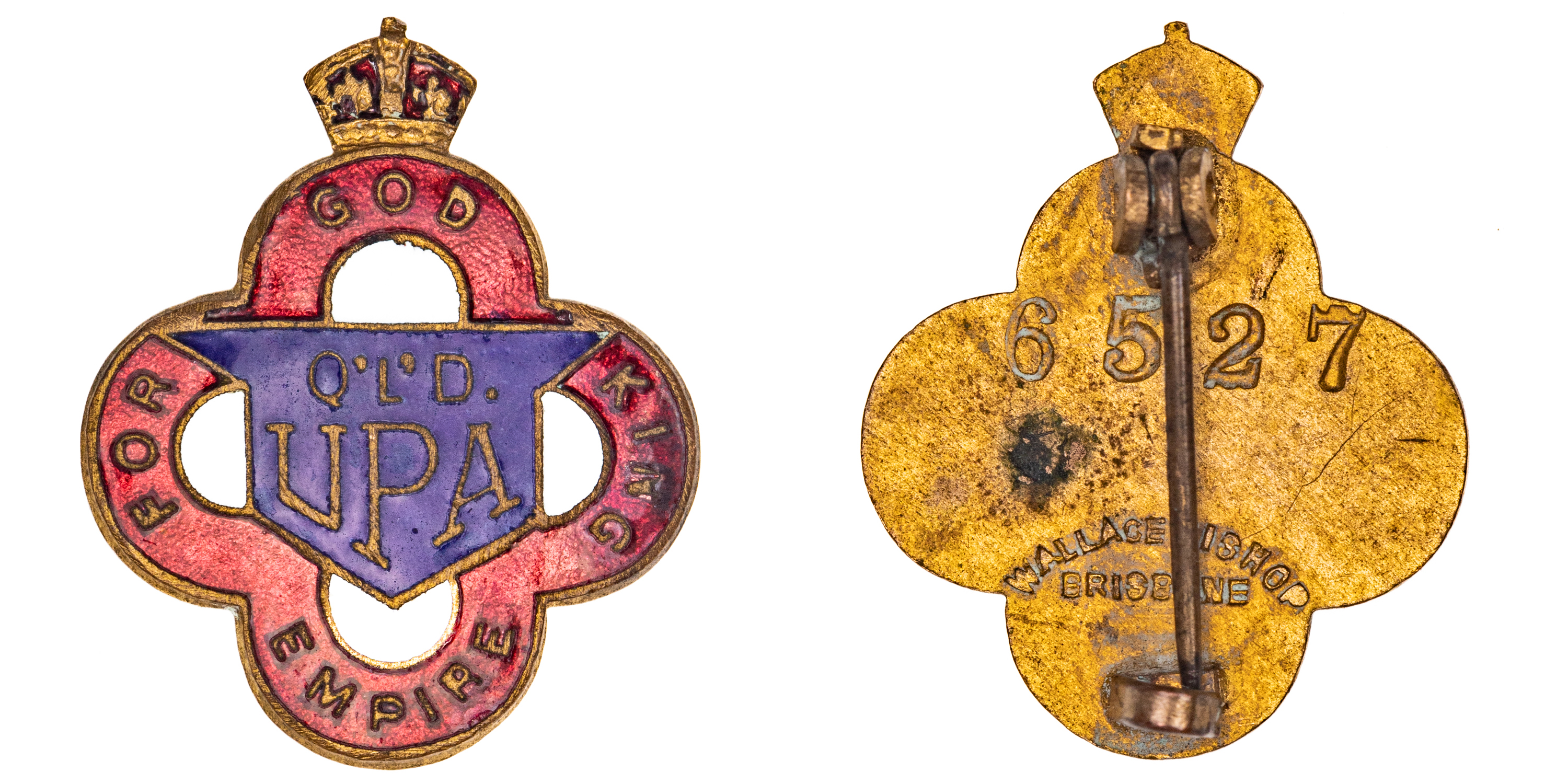 212 · Lapel Badge, WWII,  aEF