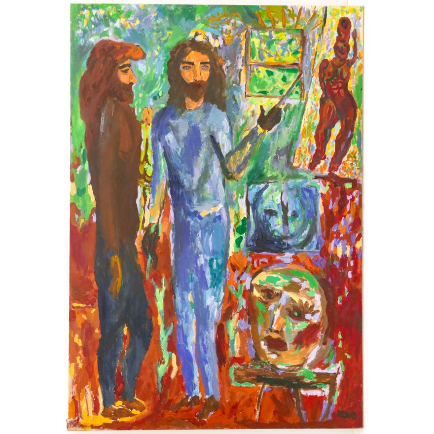 Joe Reno ''The Philosophers - John Lennon and 'The Artist' Joe Reno''