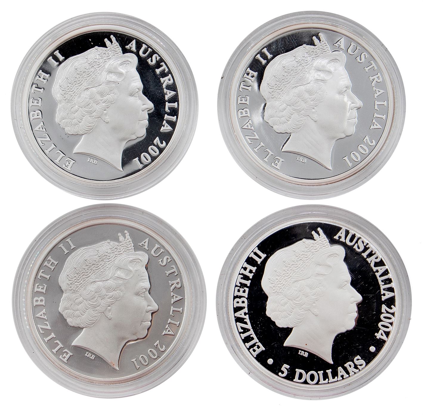 Elizabeth II, Five Dollars, 2001, FDC