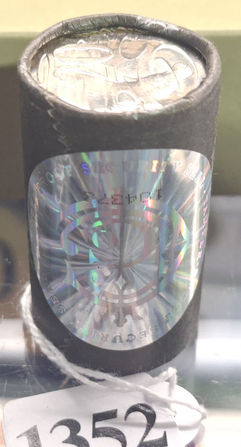 2019 ROLL OF TWENTY CENT PIECES