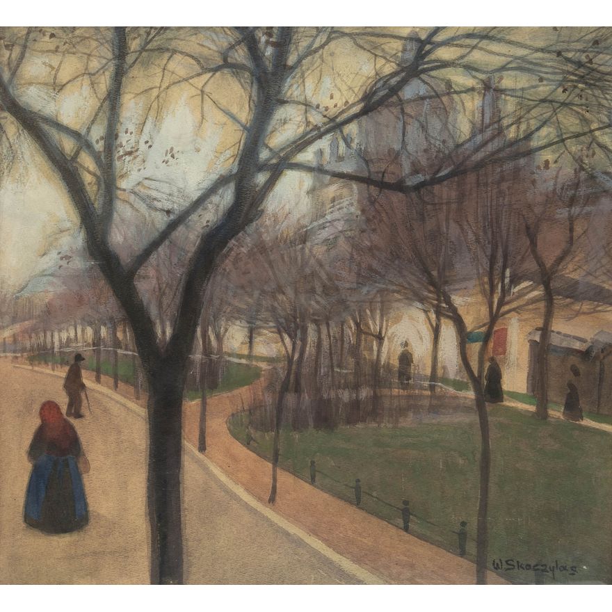 Władysław Skoczylas | Szary dzień, 1911 r.