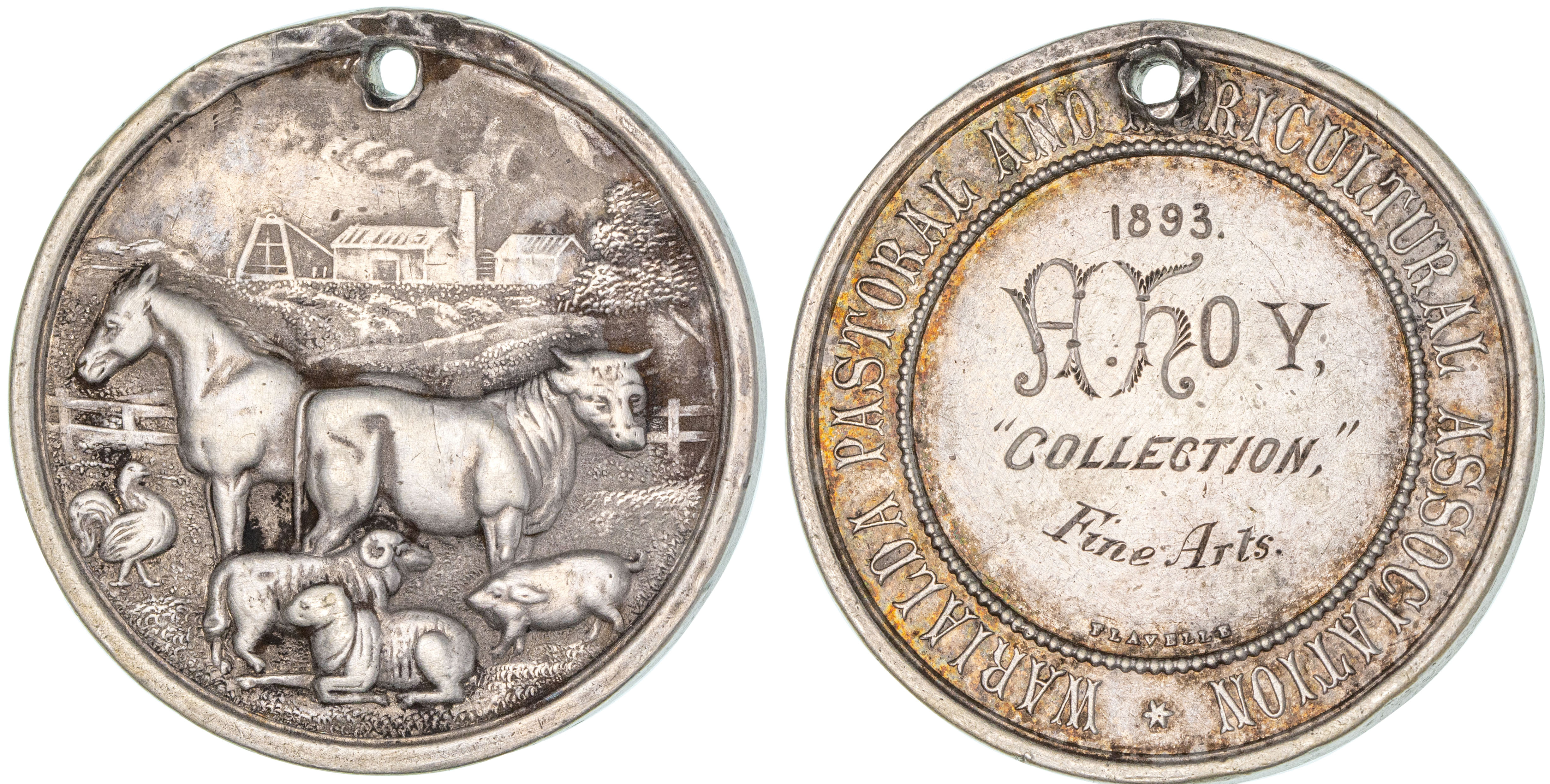 437 · Warialda Pastoral & Agricultural Association, 1893, VF