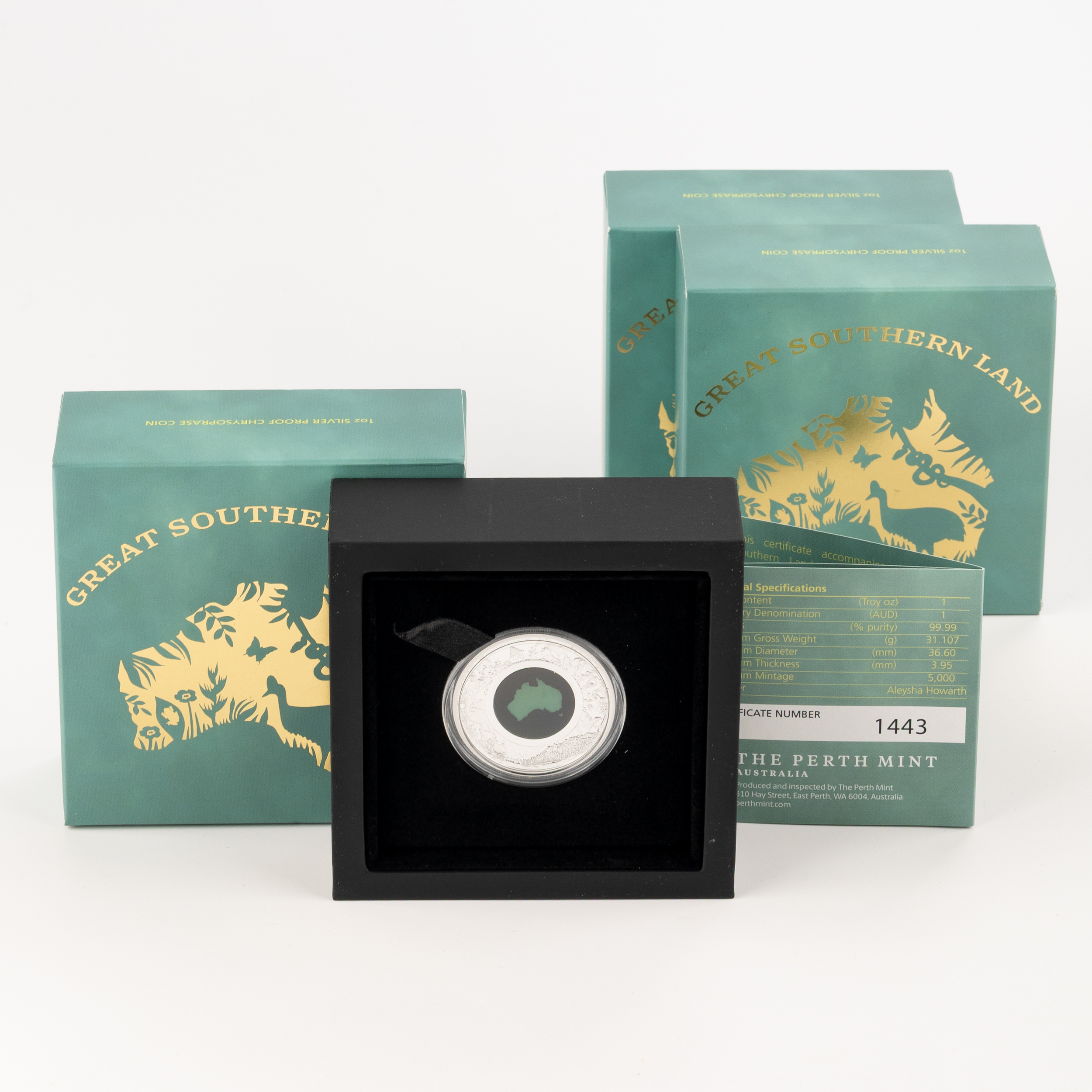 Charles III, Perth Mint - Great Southern Land, One Dollar, 2024, UNC