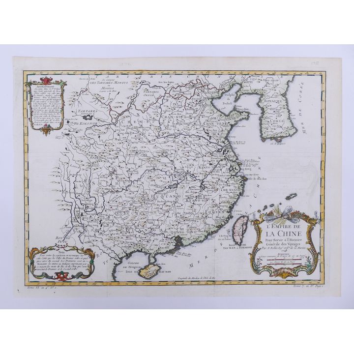 Bellin, L'Empire de le Chine. Paris, 1748